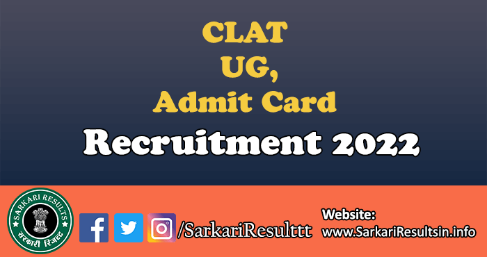 CLAT UG, PG Result 2022